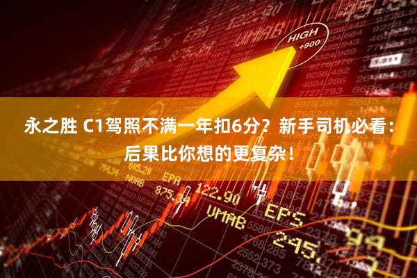 永之胜 C1驾照不满一年扣6分？新手司机必看：后果比你想的更复杂！